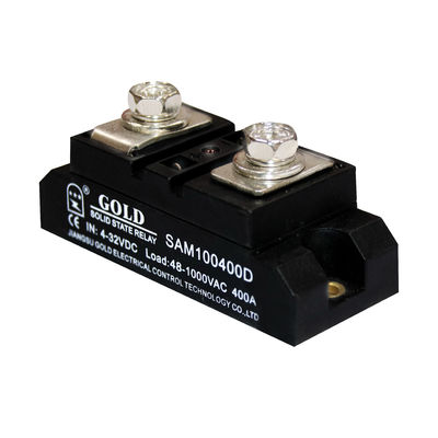 Único duplo na linha relé de circuito integrado da C.A. de 1.3VAC 40A com indicador do diodo emissor de luz